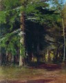 絵画の研究 薪割り 1867年の古典的な風景 イワン・イワノビッチの森